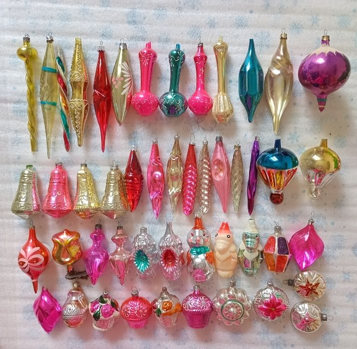 Елочные игрушки СССР