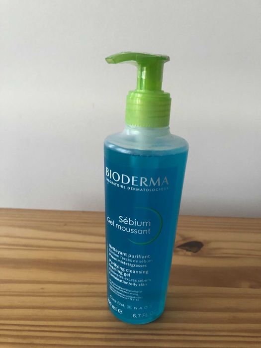 Bioderma Sebium Gel moussant żel do mycia twarzy 200 ml