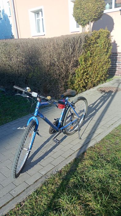 Sprzedam Rower sprawny niebieski bez oszustwa
