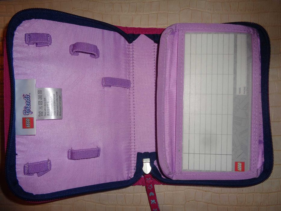 LEGO Friends oryginalny pojemny piórnik na zamek OKAZJA