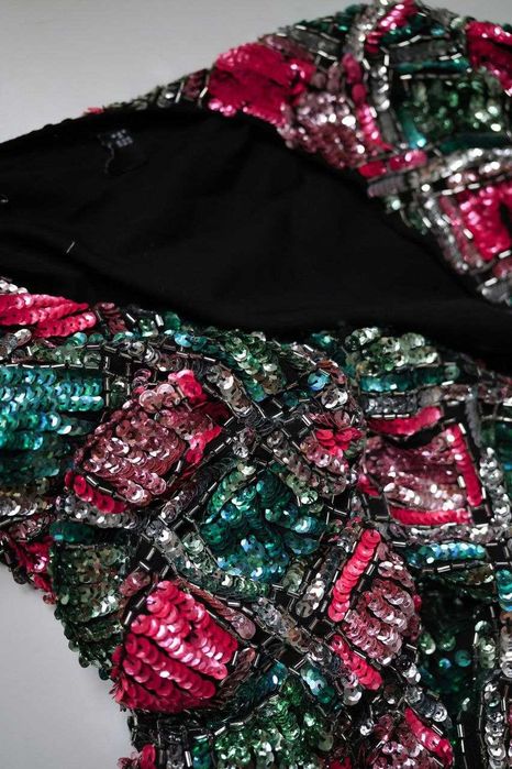 Неймовірно розкішна сукня оздоблена лелітками ASOS плюс сайз 52-54 XXL