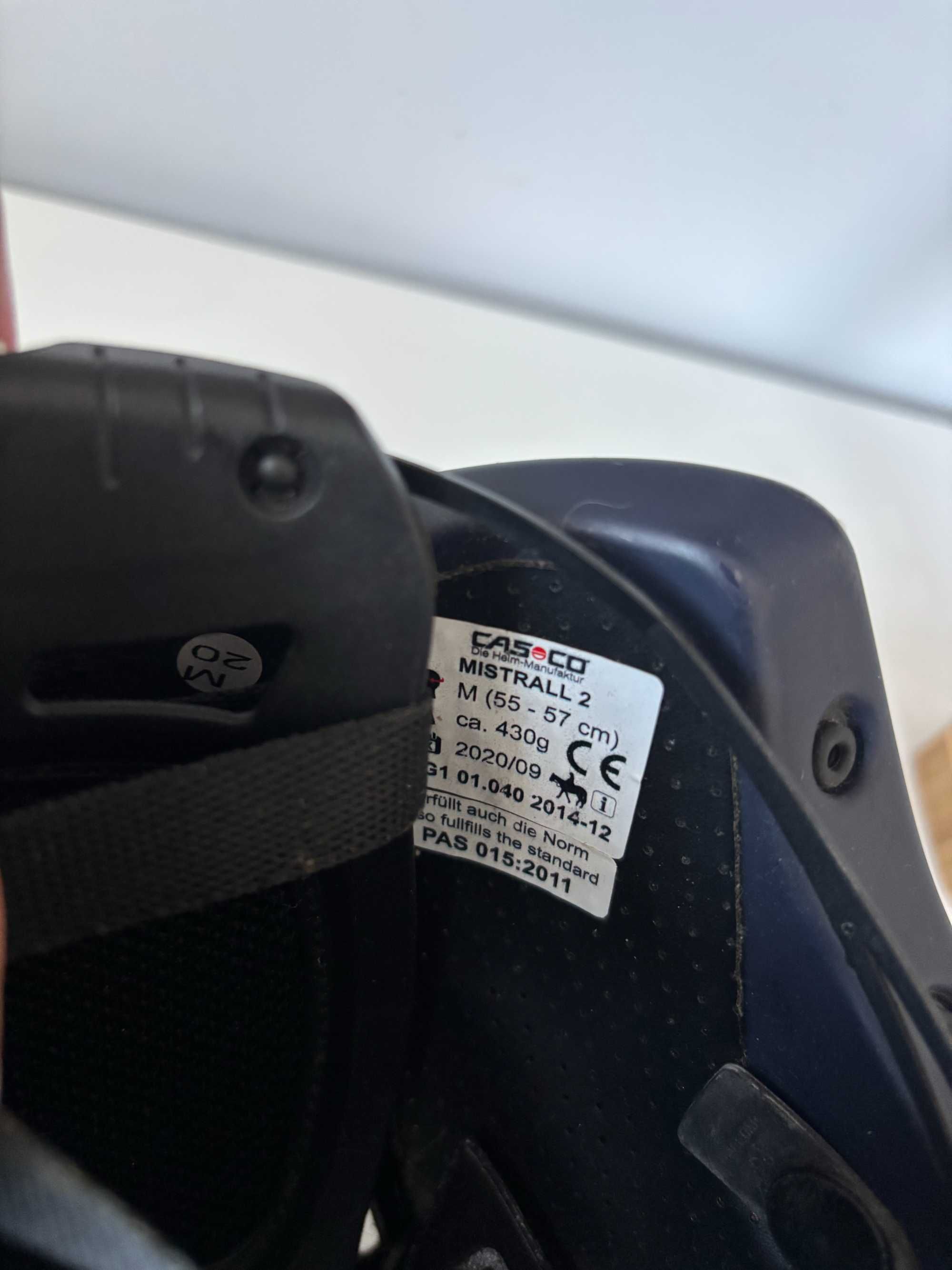 Kask jeździecki do jazdy konnej CASCO Mistrall 2 55-57cm