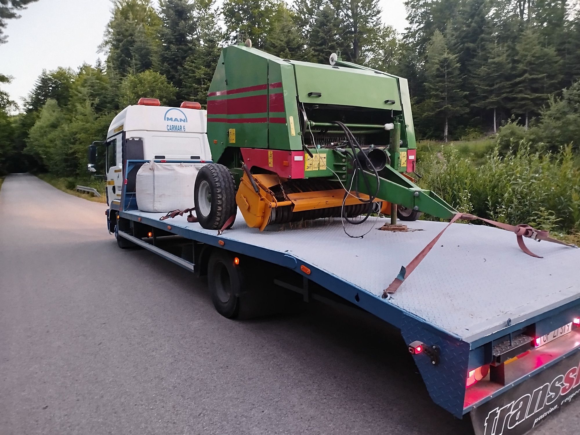 pomoc drogowa Man TGL 12.250 laweta euro 5 specjalny   12t dmc
