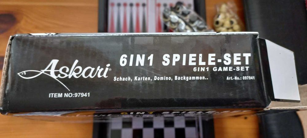 Новий ігровий дорожній набір «6 в 1» від німецького бренду Askari