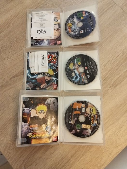 Naruto ultimate ninja storm 1 - 3 PS3