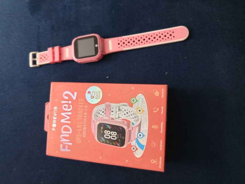 Smartwatch dla dziecka FOREVER FIND ME! 2 Zegarek na kartę SIM/ Gps.