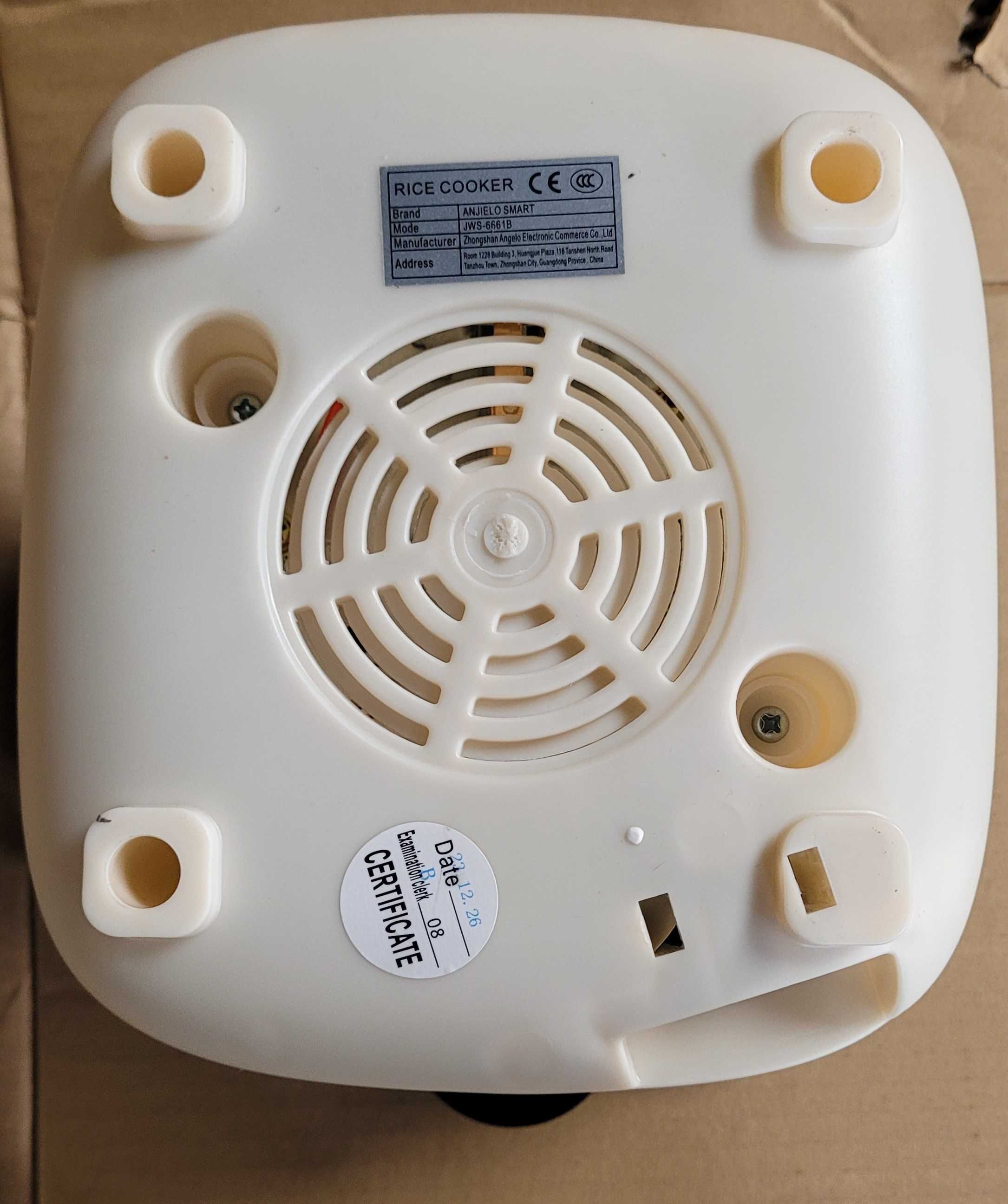 Elektryczny mini garnek do gotowania ryżu o pojemności 1,2l