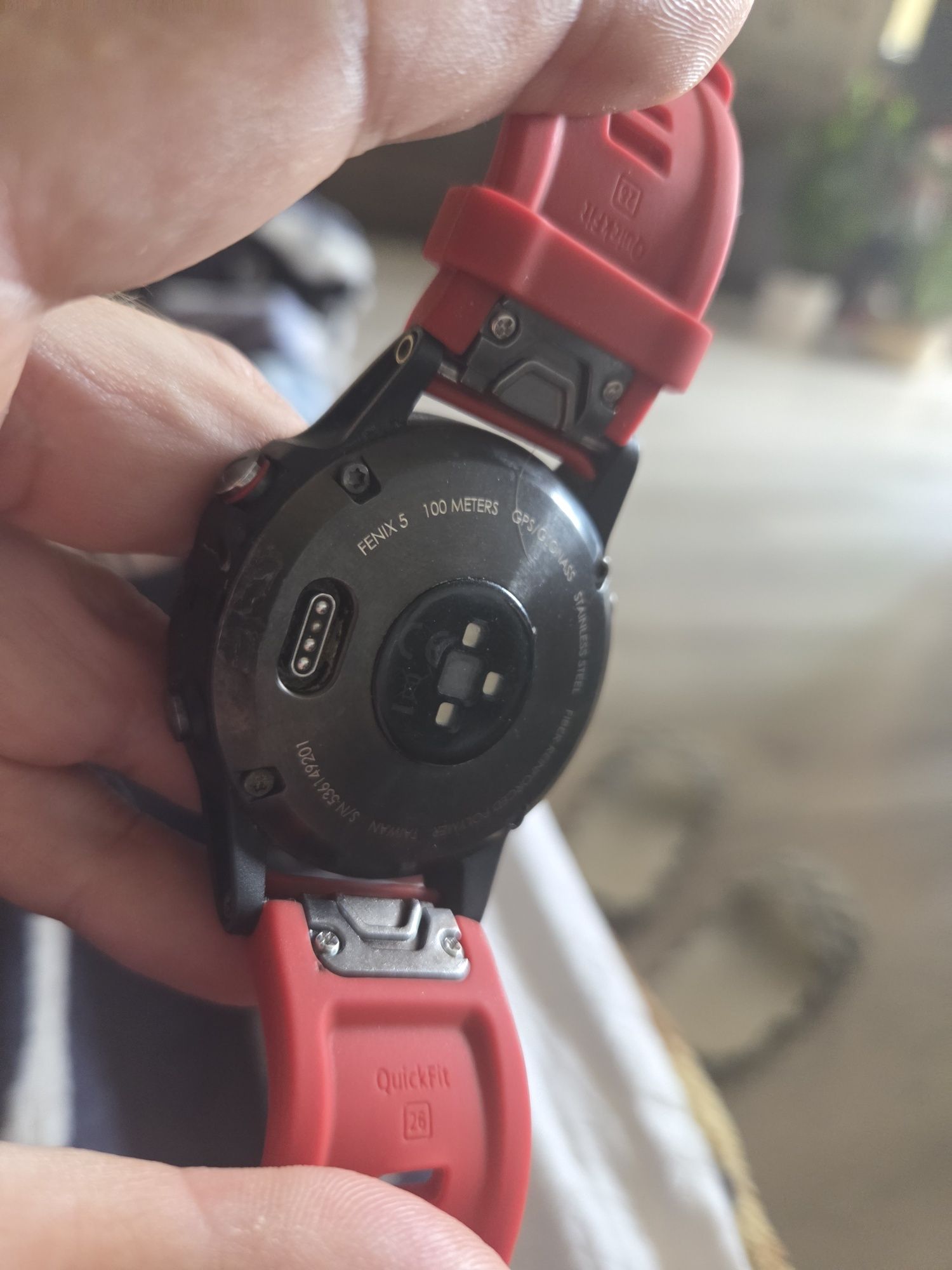 Smartwatch Garmin 5 .Dobry stan .Polecam !branzoleta w komplecie !