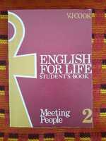 English for life Student's book.