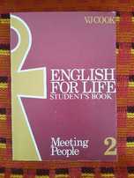 English for life Student's book.