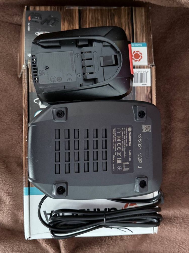 Zestaw Gardena (Bosch) P4A PBA 18V/72 4.0Ah + ładowarka AL 1830 CV