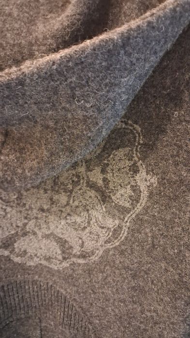 Wełniany Stylowy płaszcz damski