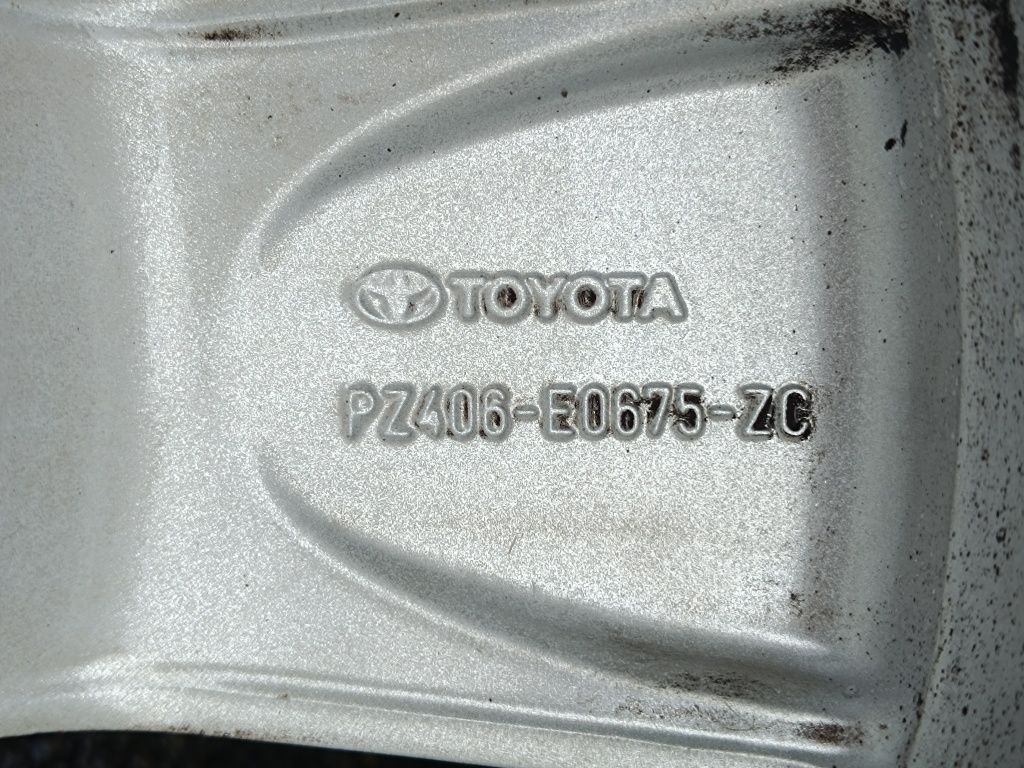 Felgi aluminiowe 15" Toyota Corolla 6JX15 ET 45