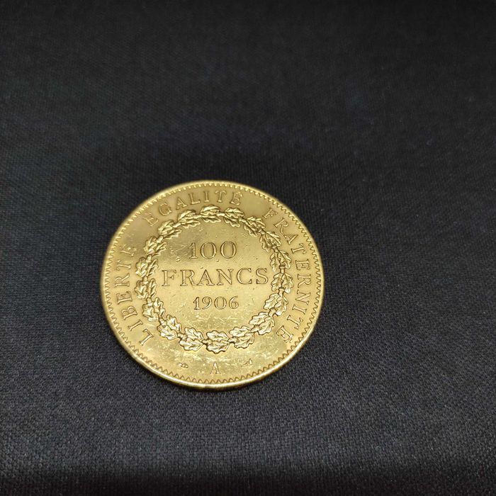 Moeda em Ouro 100 Francos