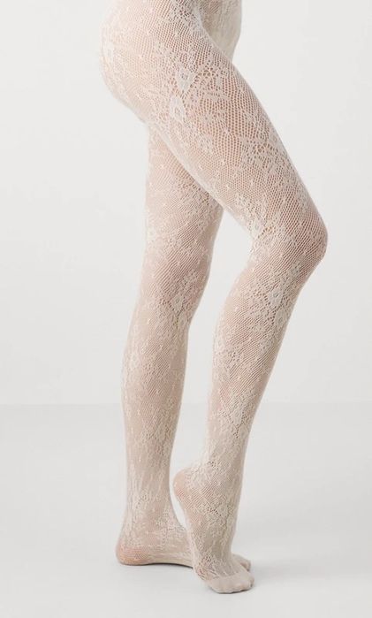 Koronkowe rajstopy Swedish Stockings 38/40