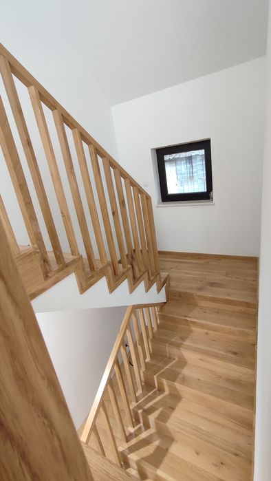 Schody dębowe, Schody drewniane