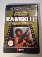 Rambo II - pierwsza krew. Film DVD.