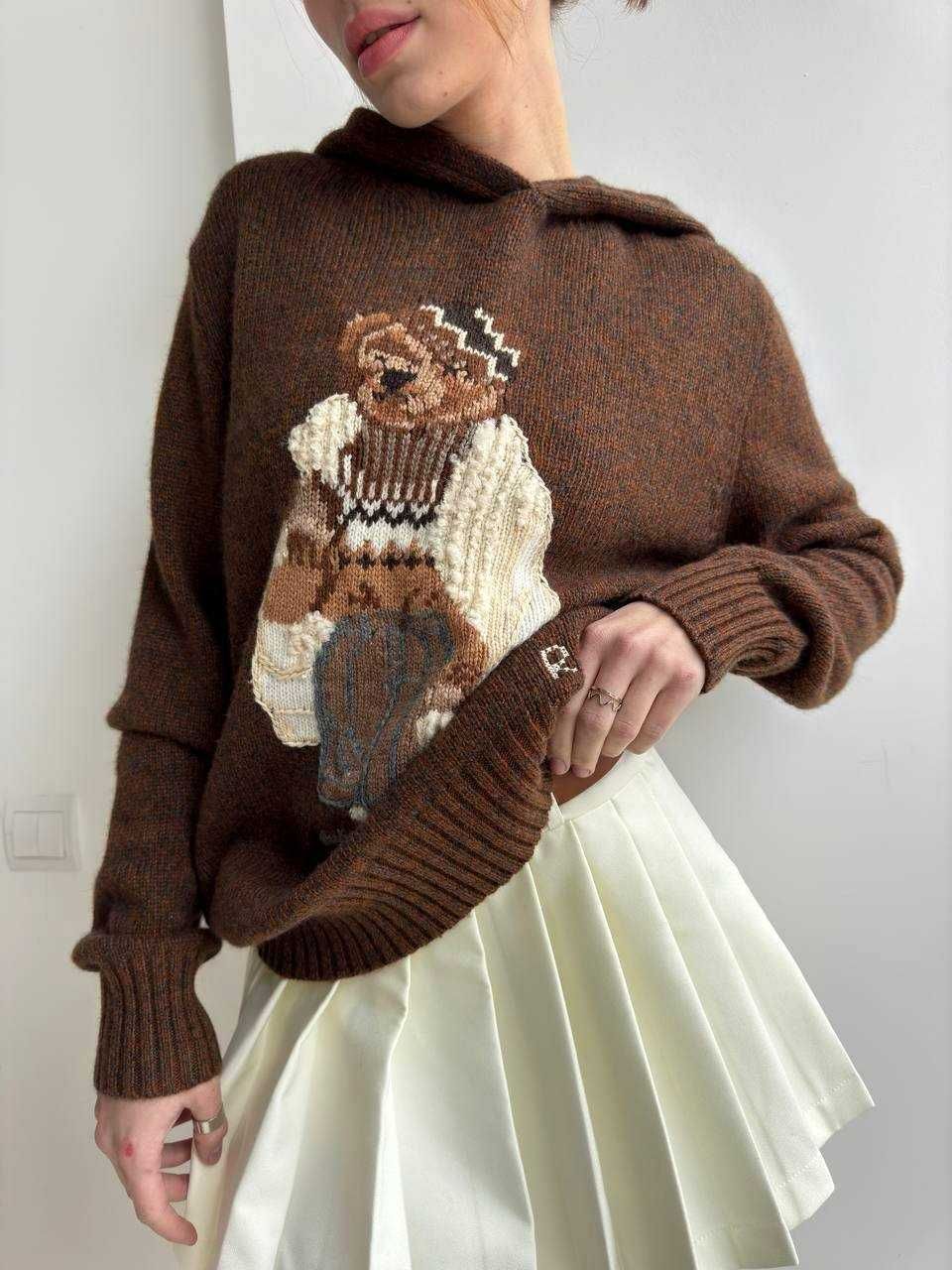 Hit Sweter Polo Ralph Lauren Misie z kapturem! Różne modele XS S M L