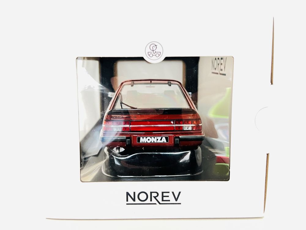 OPEL Monza 3.0E skala 1:18 Norev kolor bordowy wersja limitowana