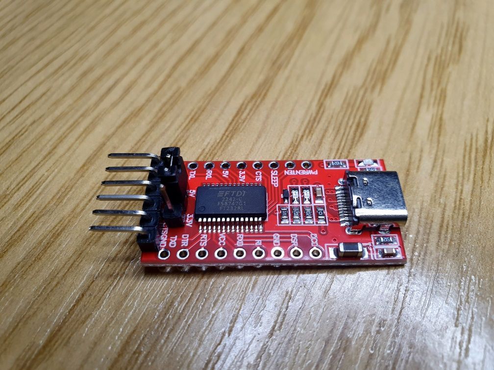 Moduł FTDI konwerter usb C na RS232 UART 3.3V lub 5V