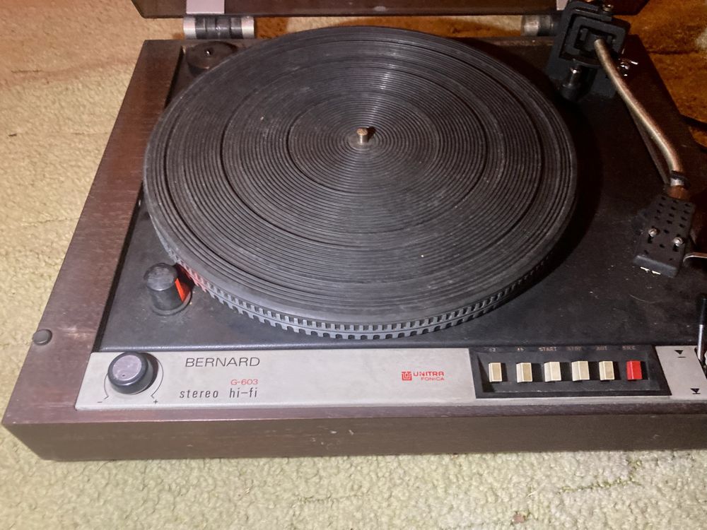 Gramofon Unitra bernard g-603 fs sprawny