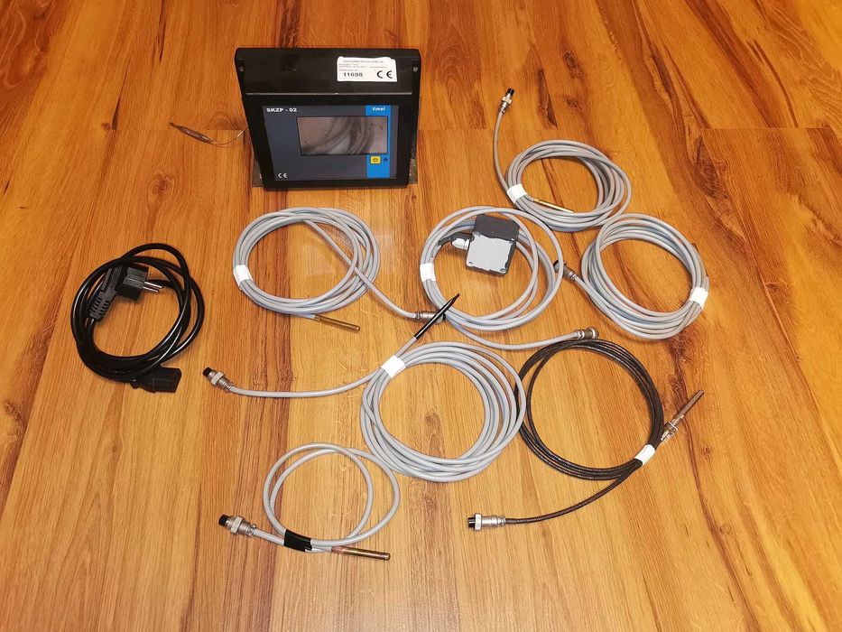 Skzp-02 Sterownik firmy Timel do kotłów na paliwa stałe