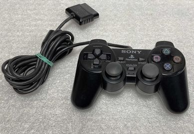 Oryginalny Pad Kontroler Sony PlayStation 2 Ps2 Czarny