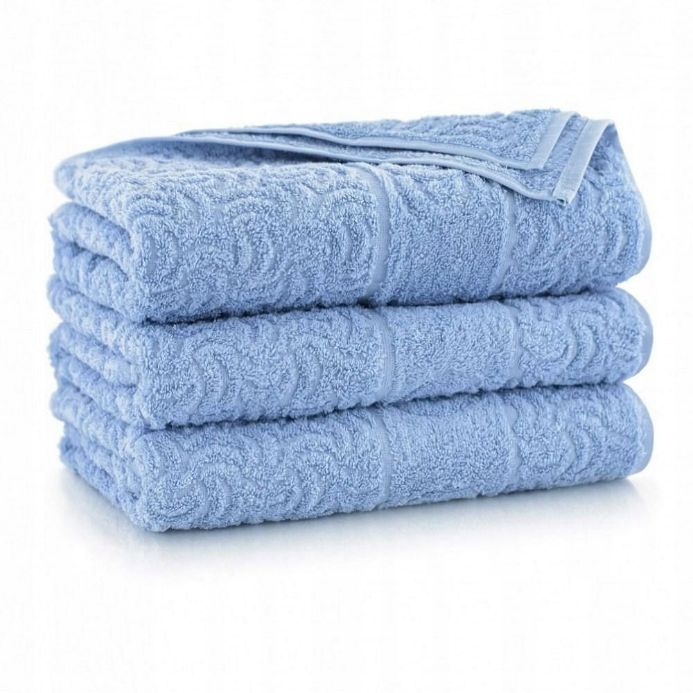 Ręcznik Morwa 50x100 niebieski frotte 500 g/m2 Zwo