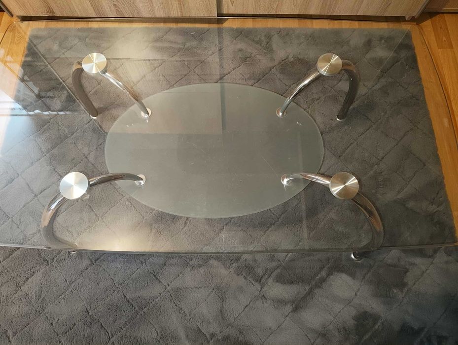 Stolik kawowy szklany