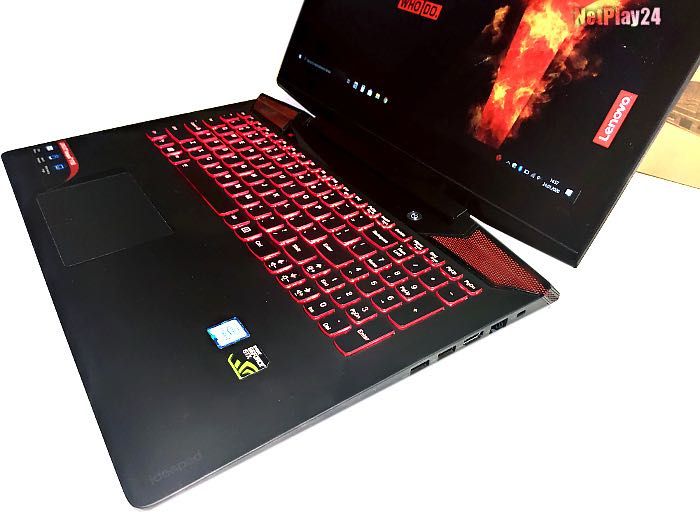Gamingowy Laptop Lenovo Osmio i7 NVIDIA 16GB SSD W11 Do Gier Jak Nowy