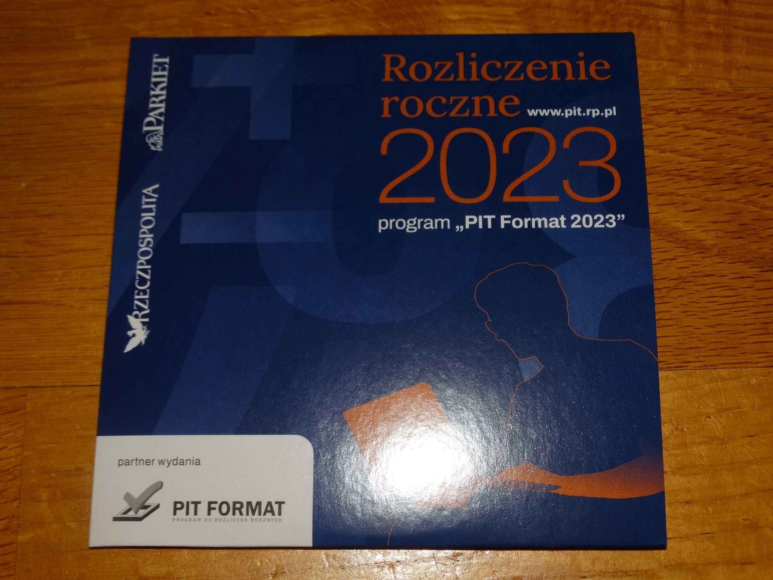 PIT format 2023 Rozliczenie Roczne 2023 Rzeczpospolita Parkiet Płyta
