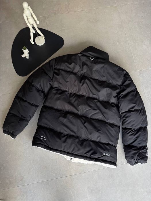 Чоловіча пуховик Nike nocta ДВУХСТОРОННЯ Зимова Куртка the north face