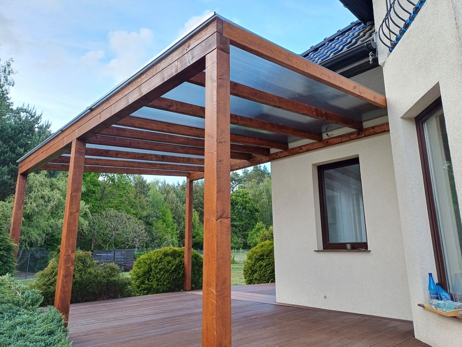 Zadaszenie tarasu,pergola,ganek,carport,dach,taras,wiata,poliweglan,