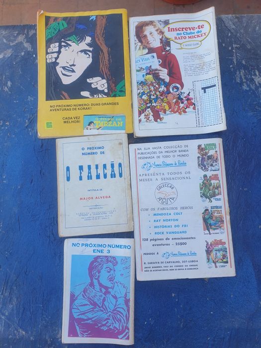 Revista antigas de banda desenhada