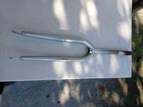 Widelec roweru 26" srebrny