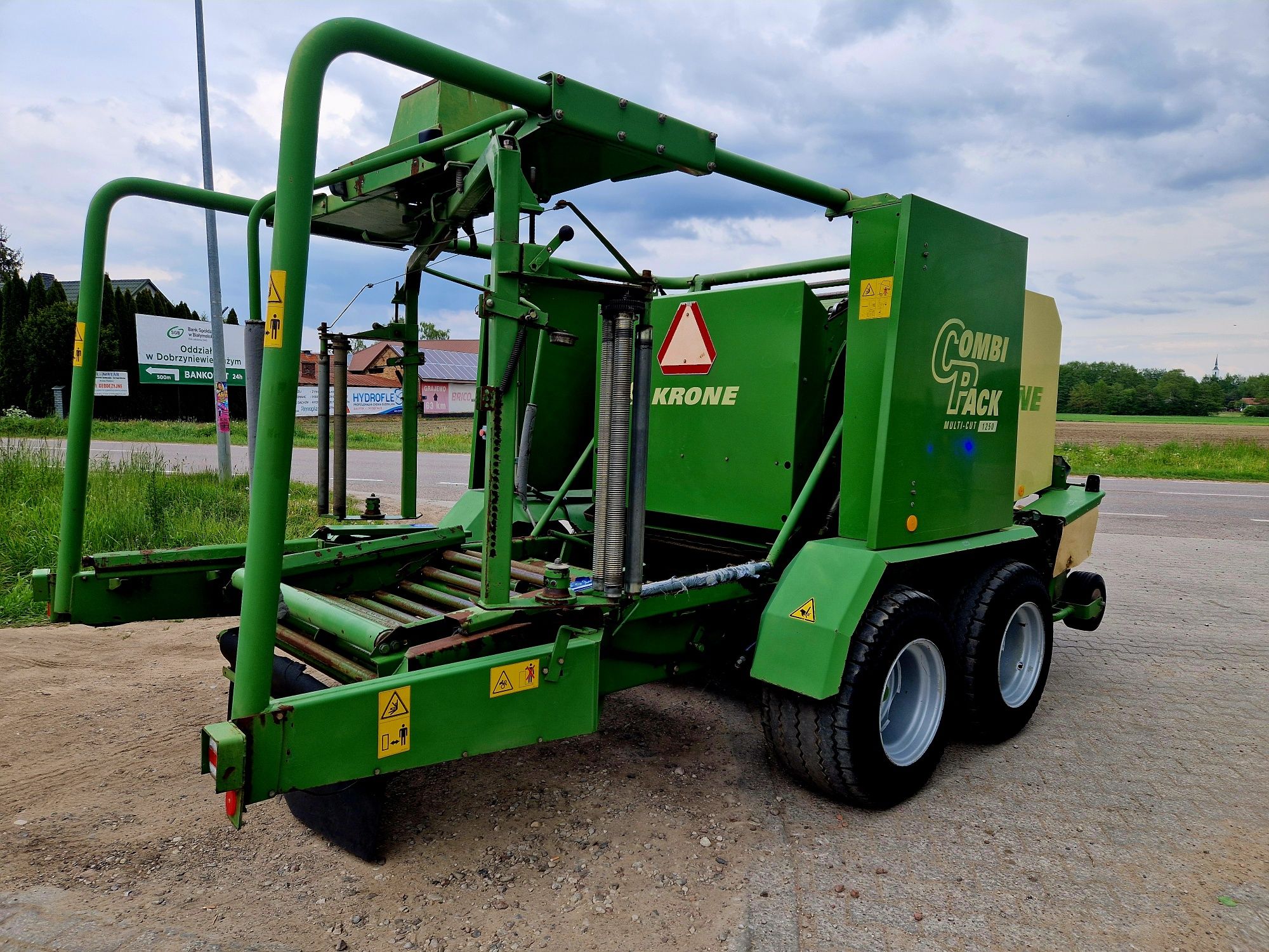 Krone Combi Pack 1250 Multicut prasoowijarka bardzo dobry stan Claas