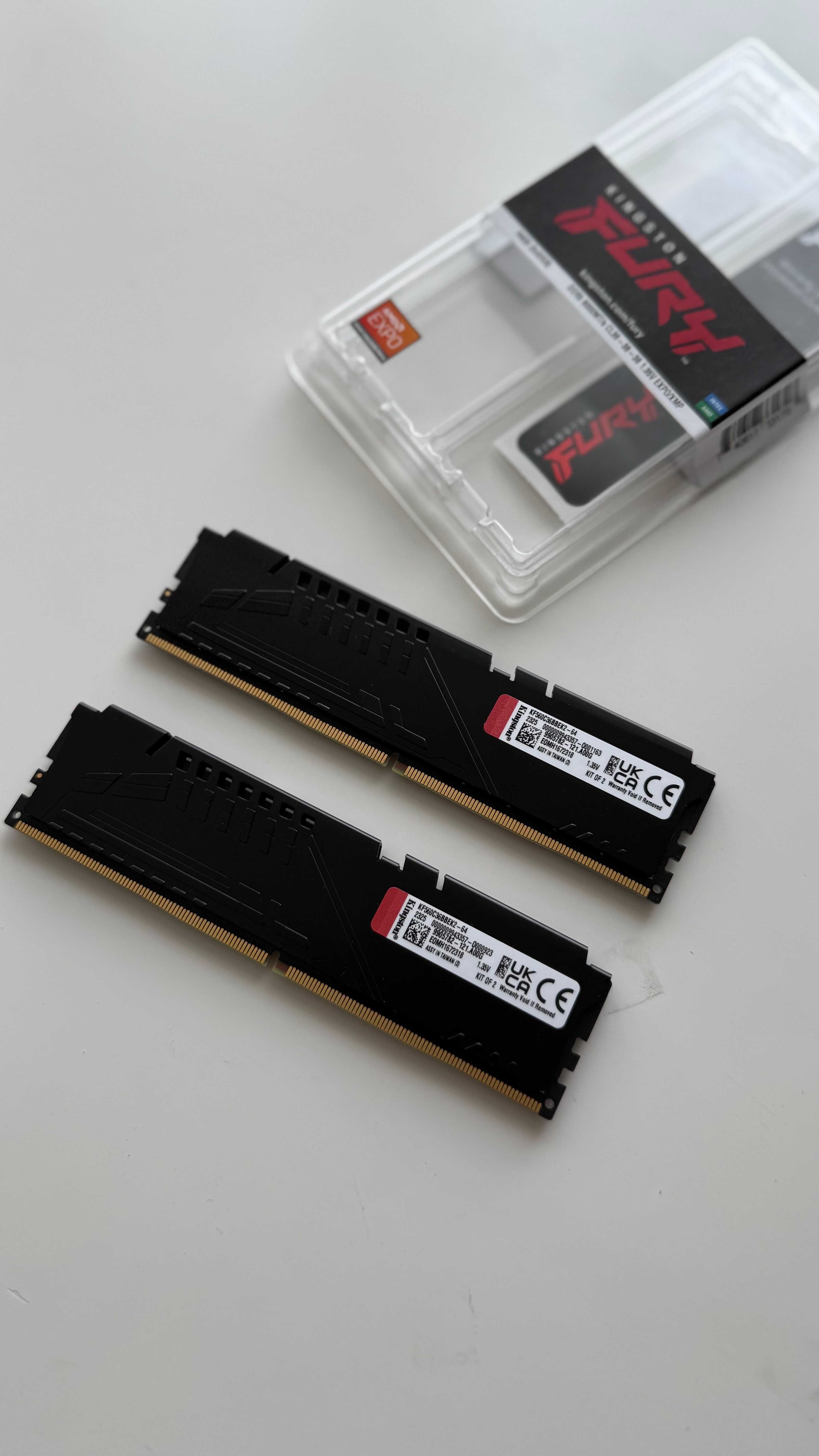 Kingston FURY Beast DDR5 5600MHz 64 GB 2x32GB CL40