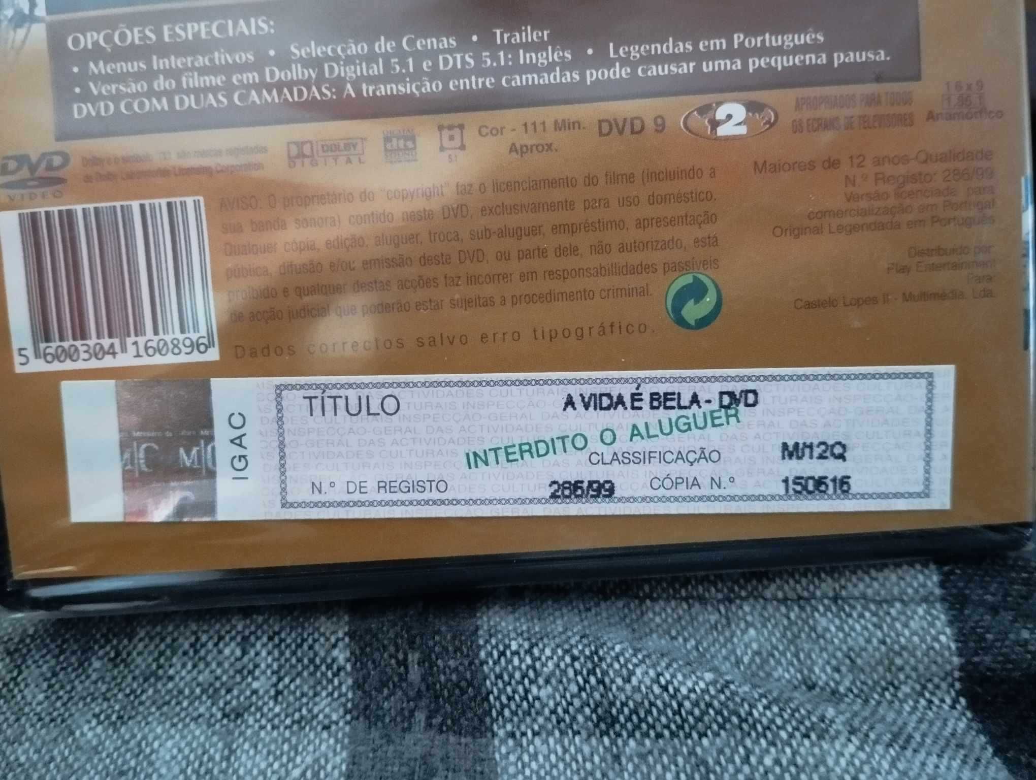 DVD - A Vida é Bela