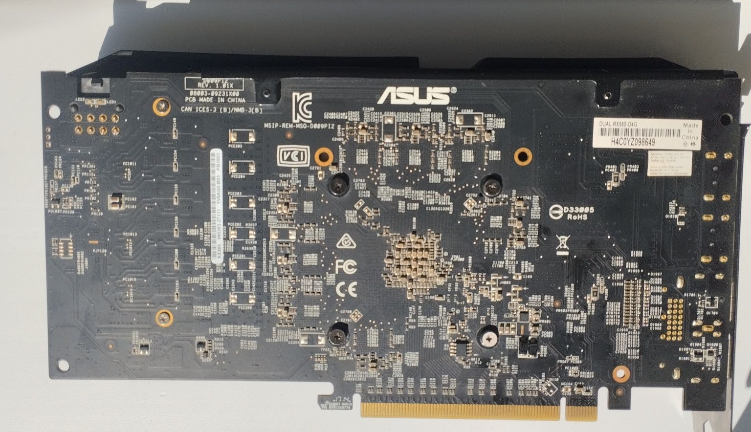 Продам rx 580 4gb GDDR5