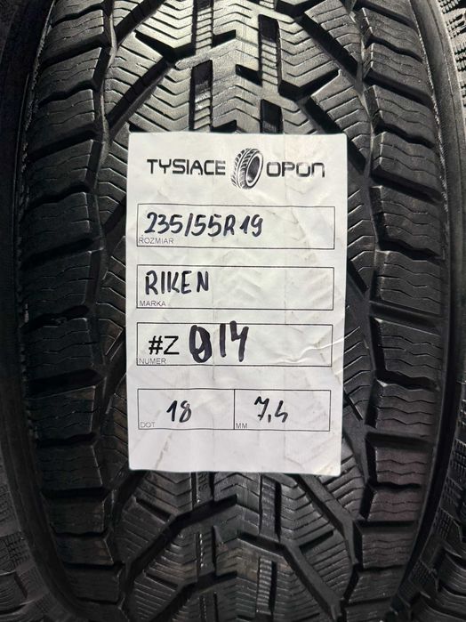 Opony Zimowe 235/55/19 Riken SuvSon Komplet #Z917