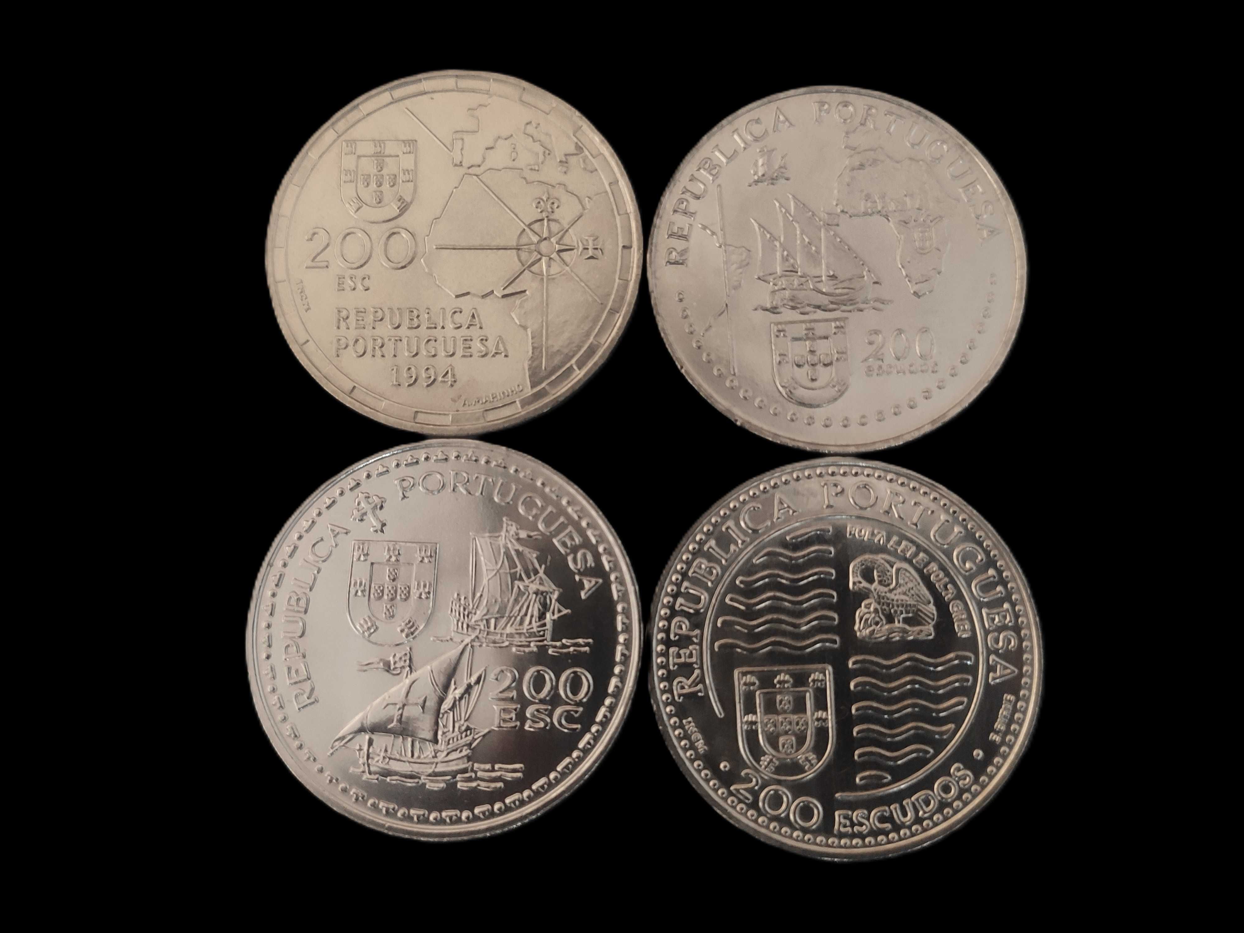 Conjunto de 4 moedas 200$ – V Série Descobrimentos #13
