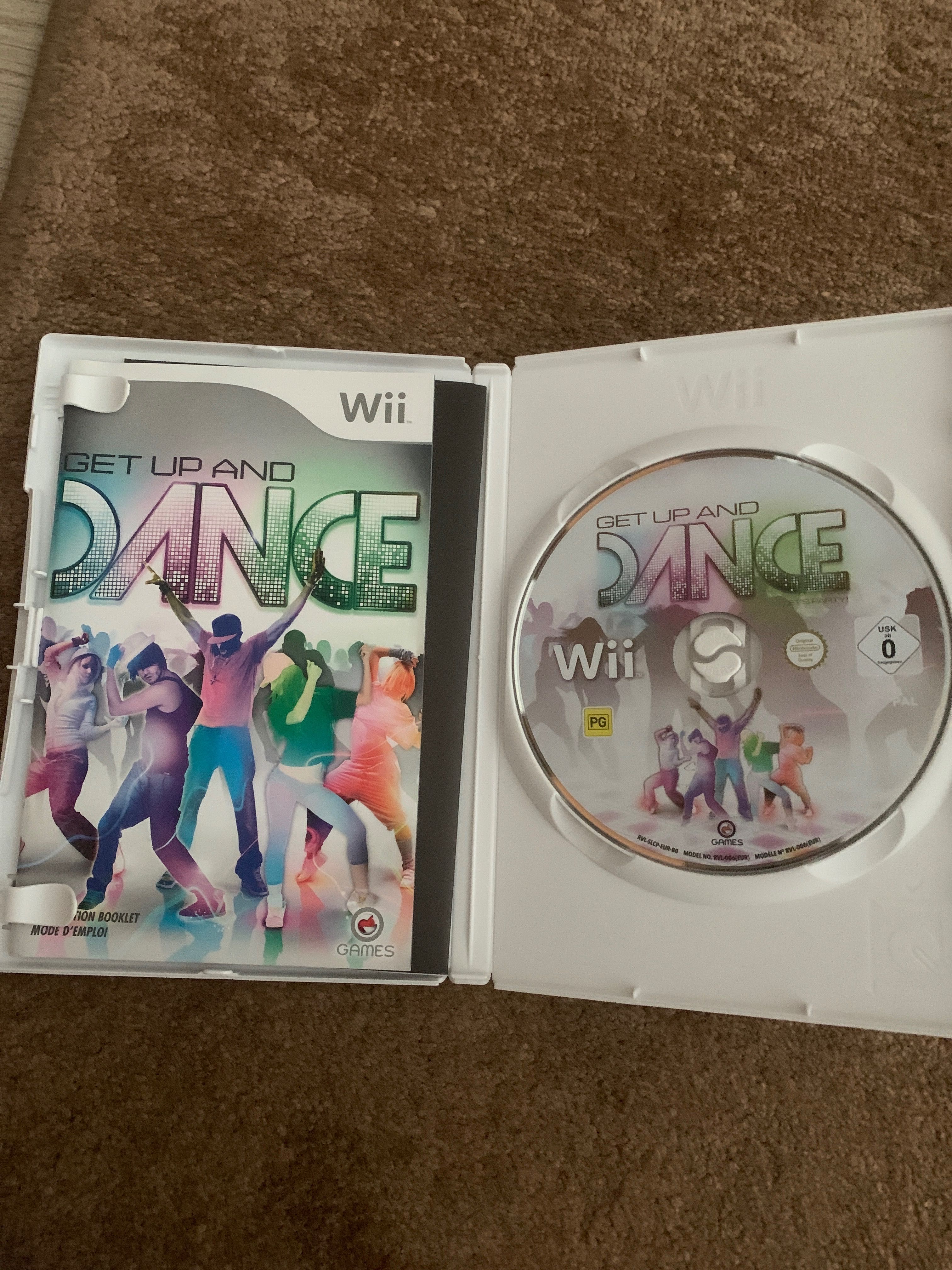 Get up and dance wii