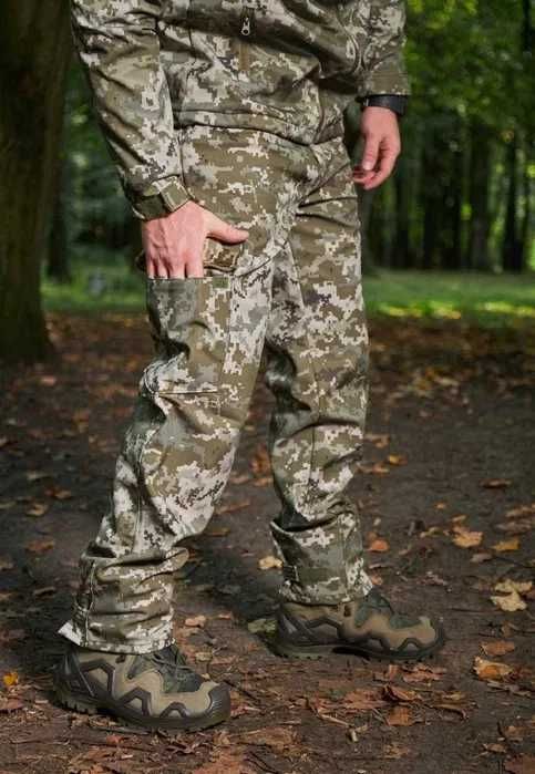 Військовий демісезонний костюм Soft Shell на флісі костюм куртка+штани