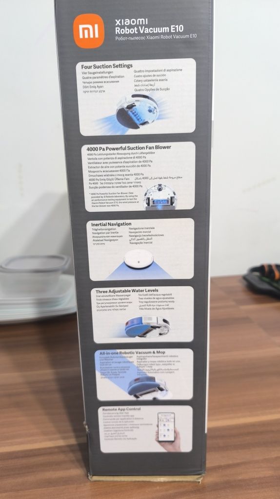 NOWY Odkurzacz automatyczny z mopem Xiaomi Robot Vacuum E10