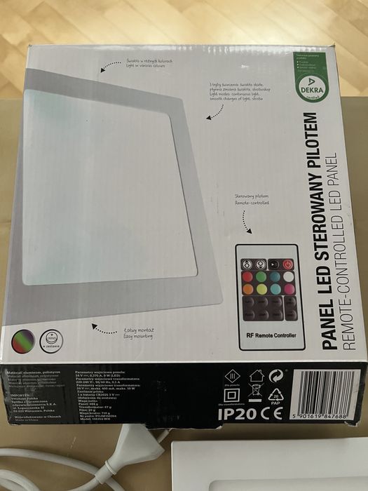 Panel led podtynkowy
