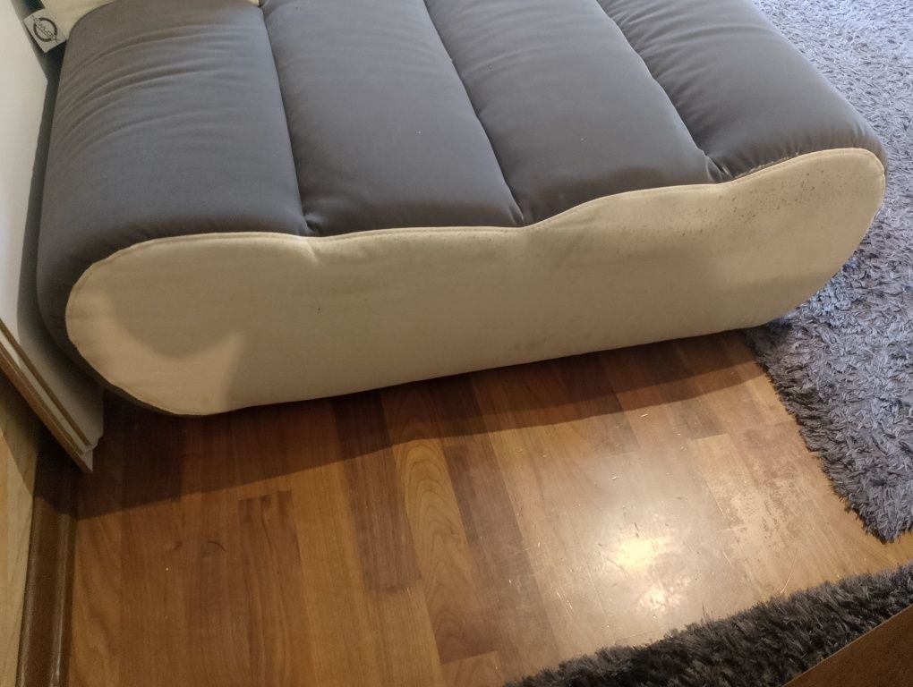 Duża 2 częściowa sofa narożnik
