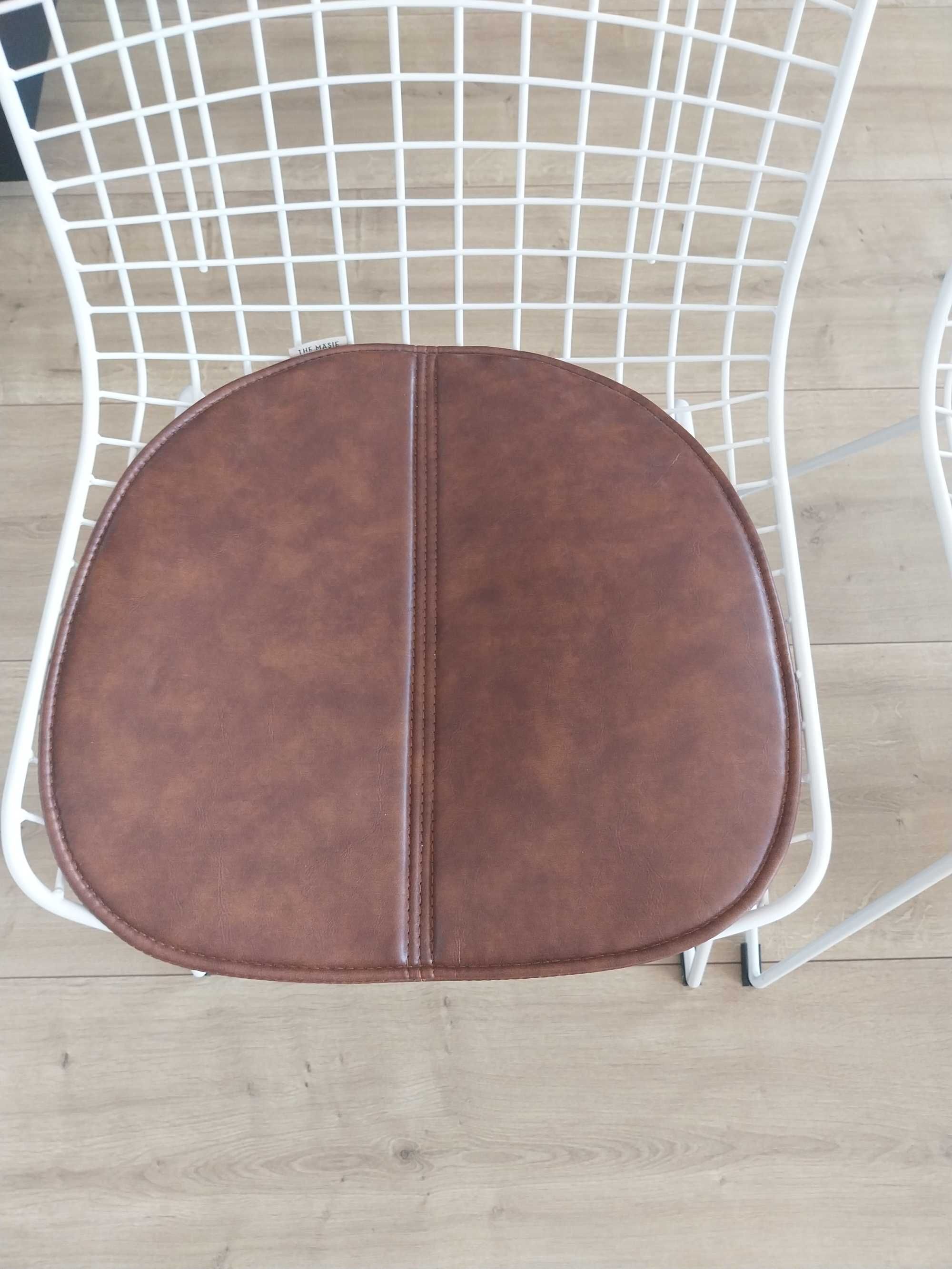 Pack de 2 Cadeiras de Jantar de Metal com Encosto Alto Aras THE MASIE