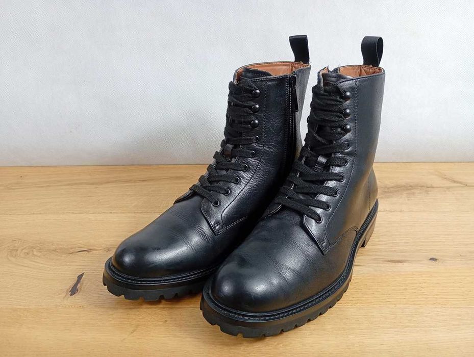 STEVE MADDEN KOMMBAT, trzewiki, skóra naturalna, rozmiar 41