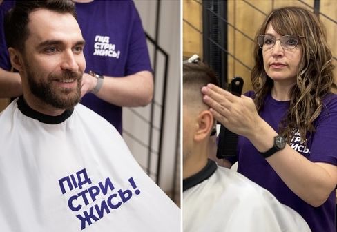 Безкоштовна стрижка у барбера, модель на стрижку і бороду в барбершоп