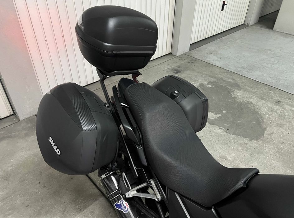 Honda cb500x preta